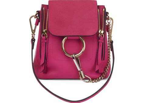 chloe faye backpack fuchsia|The Best Designer Backpacks of All.